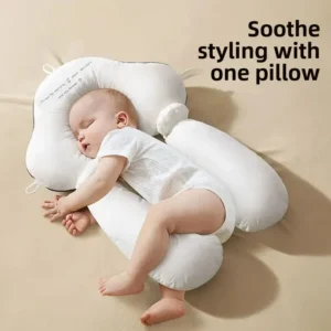 Newborn Head Shaping Pillow – Soft Infant Sleep Support Cushion